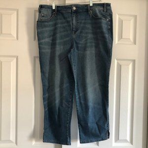 NWT - Chico's Straight Cropped Ankle Jean Basic (Size 3 Reg)